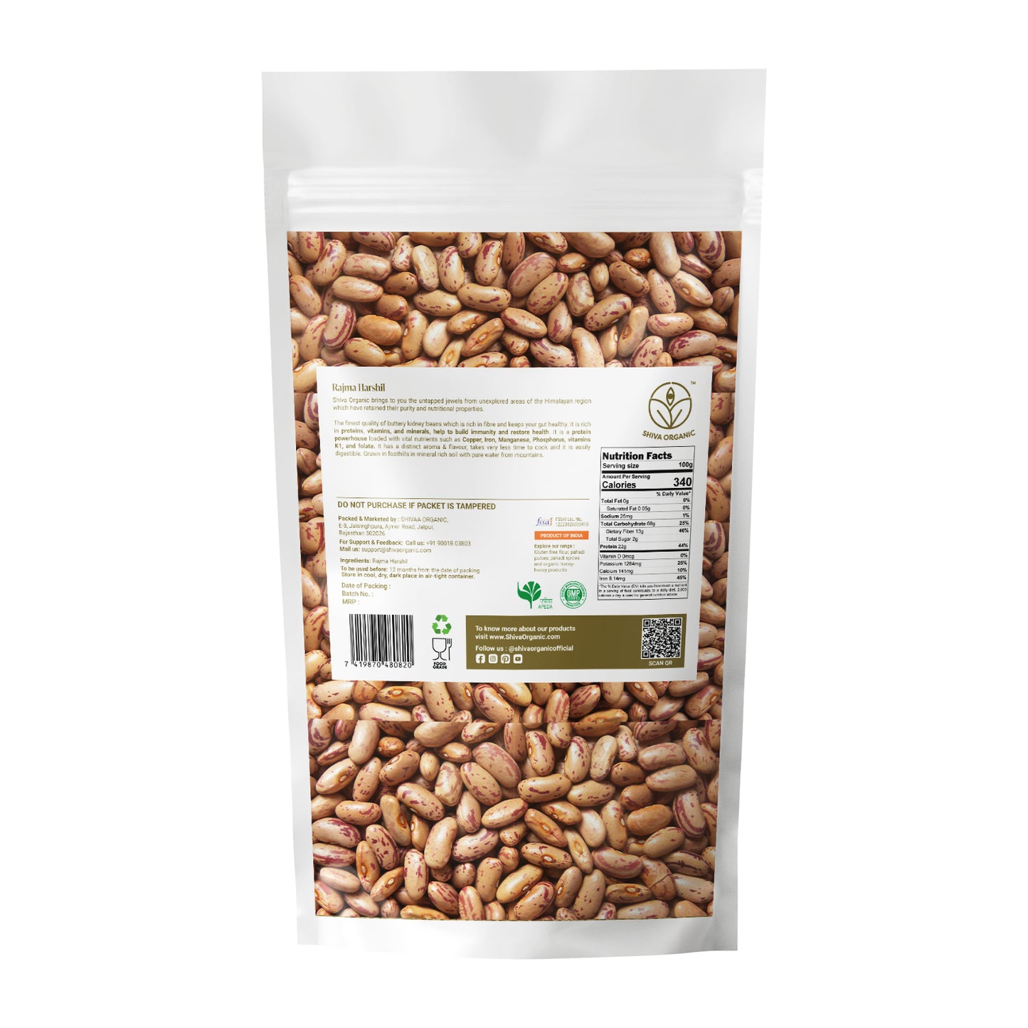 Rajma Harshil | Pahadi Organic Rajma