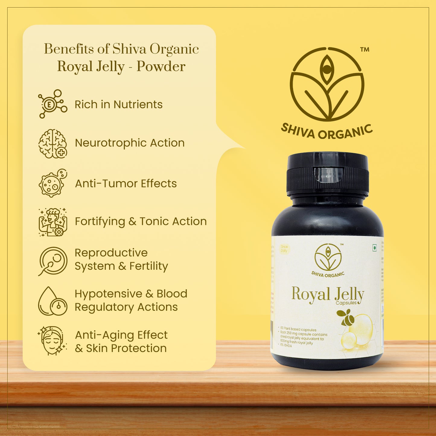 Royal Jelly Capsule | 250mg