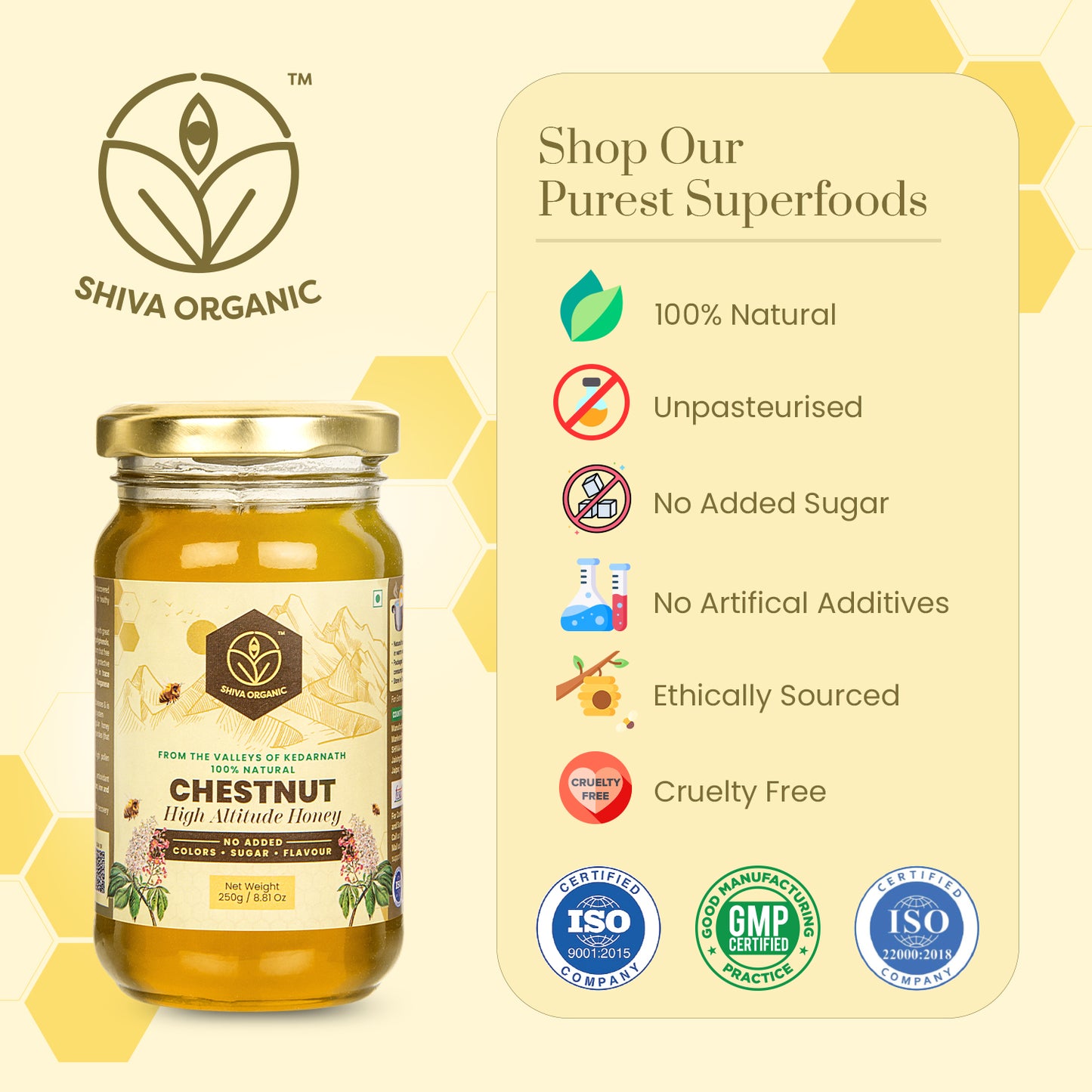 Chestnut Honey | Shiva Organic