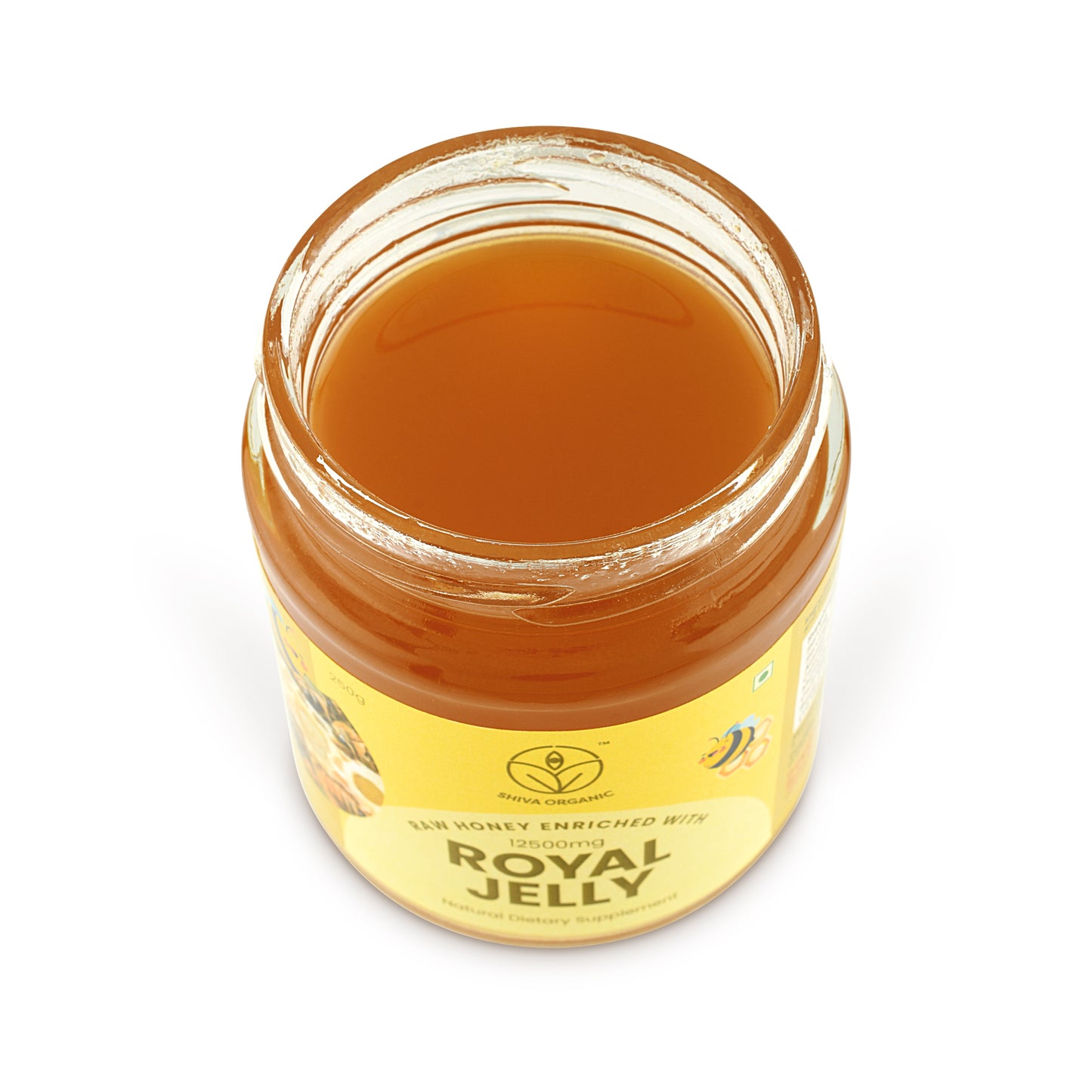 Honey wuth 12500mg Royal Jelly | 250g | Shiva Organic