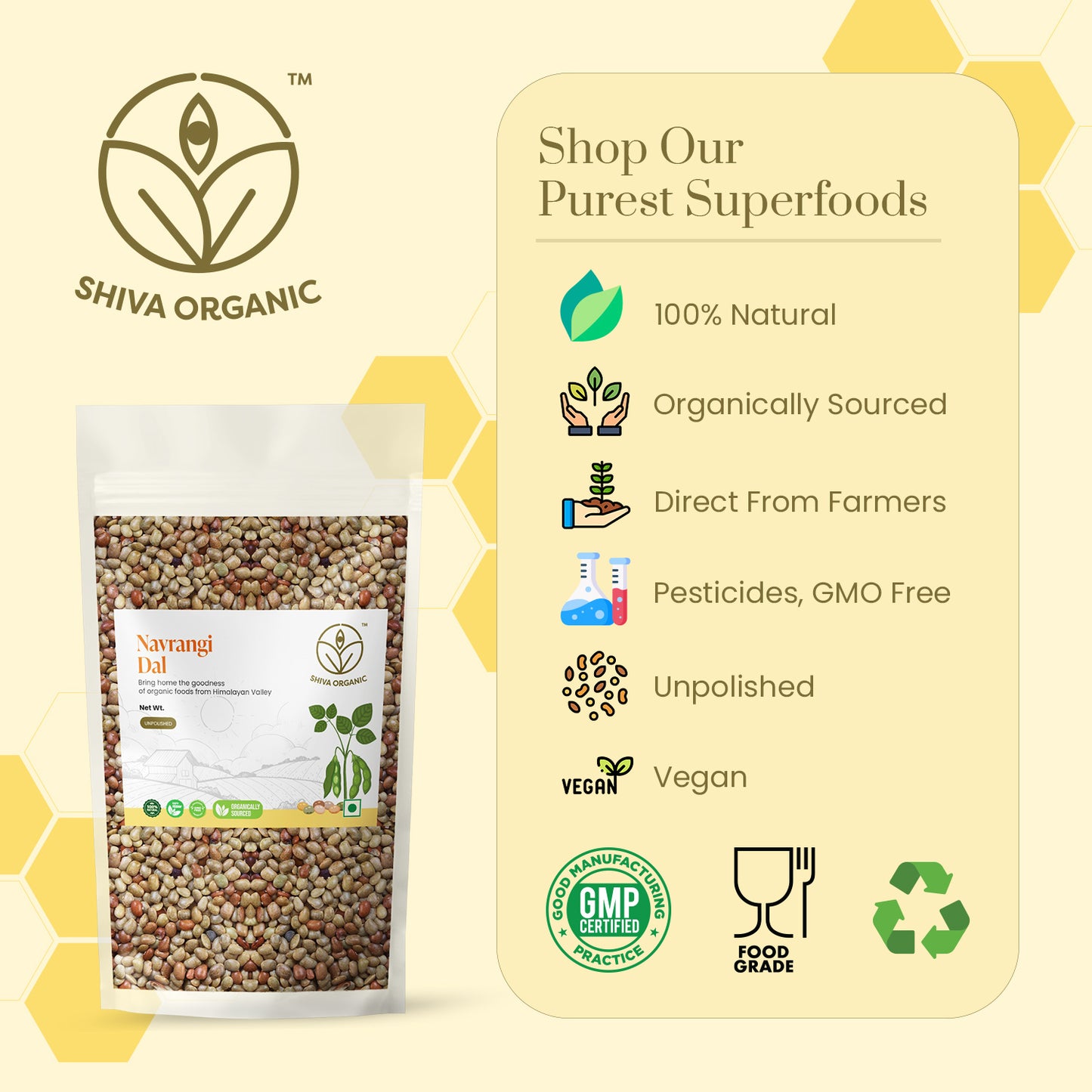 Navrangi Dal | Organic Pulses | Pahadi Mix Dal