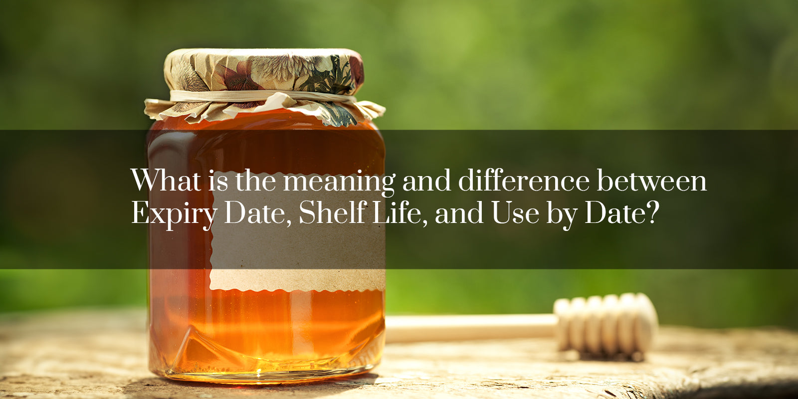 What is the meaning and difference between Expiry Date, Shelf Life, an