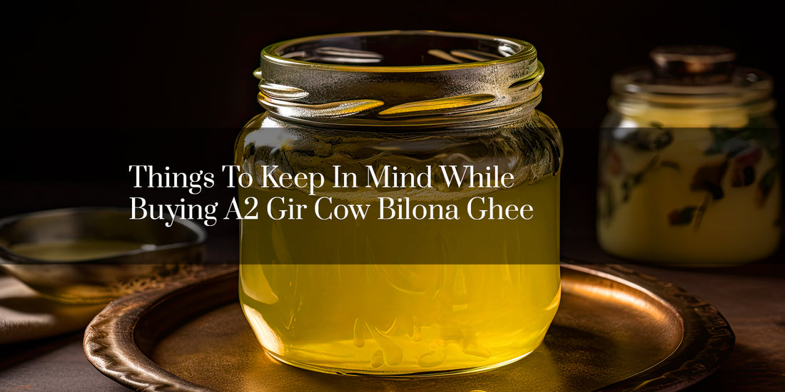 Things To Keep In Mind While Buying A2 Gir Cow Bilona Ghee