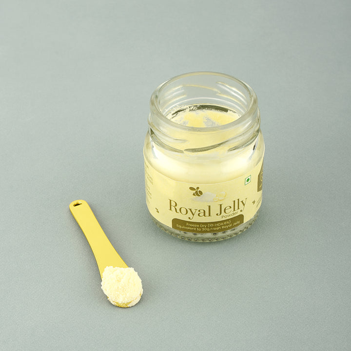 Royal Jelly Powder | 10HDA-6% | 20g | Shiva Organic