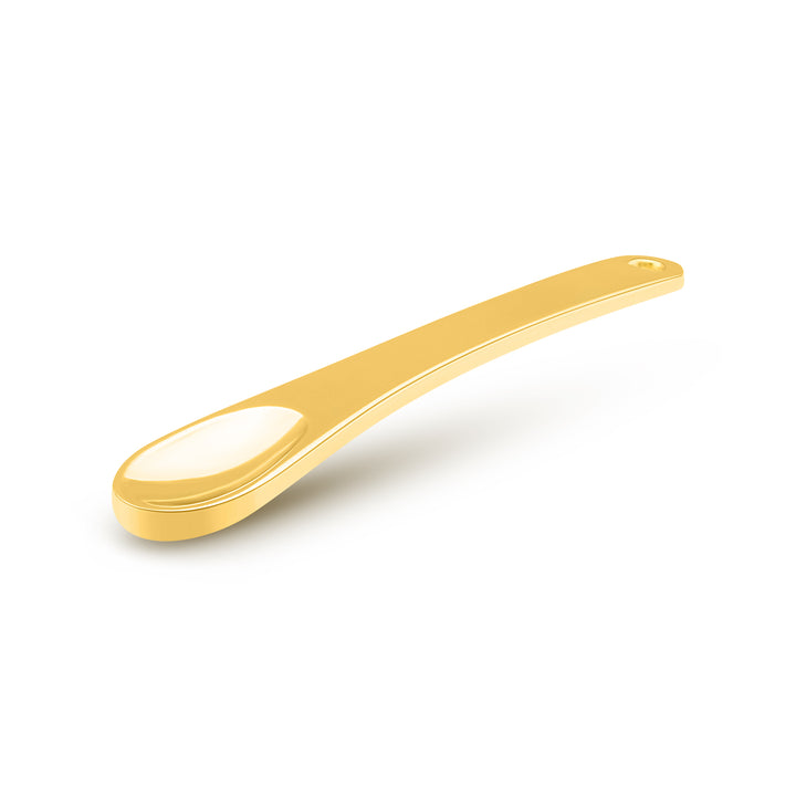 Gold Metal Shilajit Spoon |  Spatula | Pack of 2