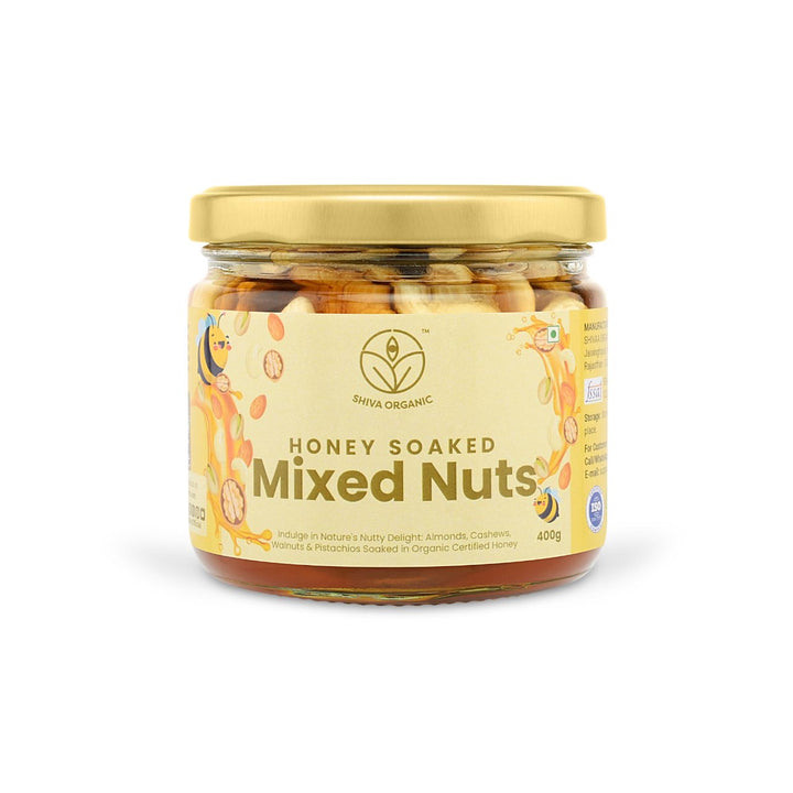 Mixed nuts in honey | nutty honey | 400g