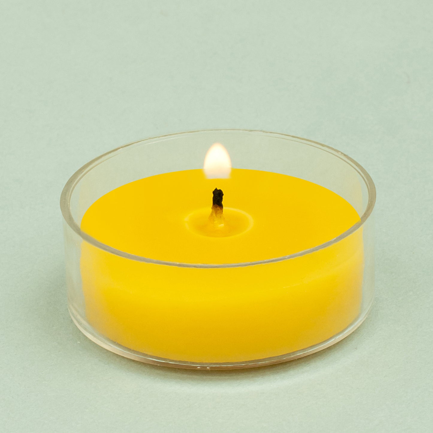 Teal Light Candle Yellow | best for gifting