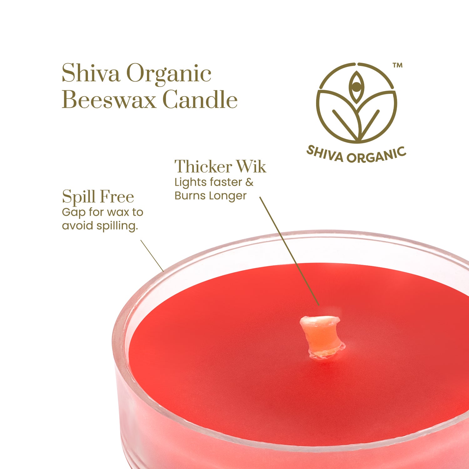 Natural beeswaxCandle Red | Diwali gift
