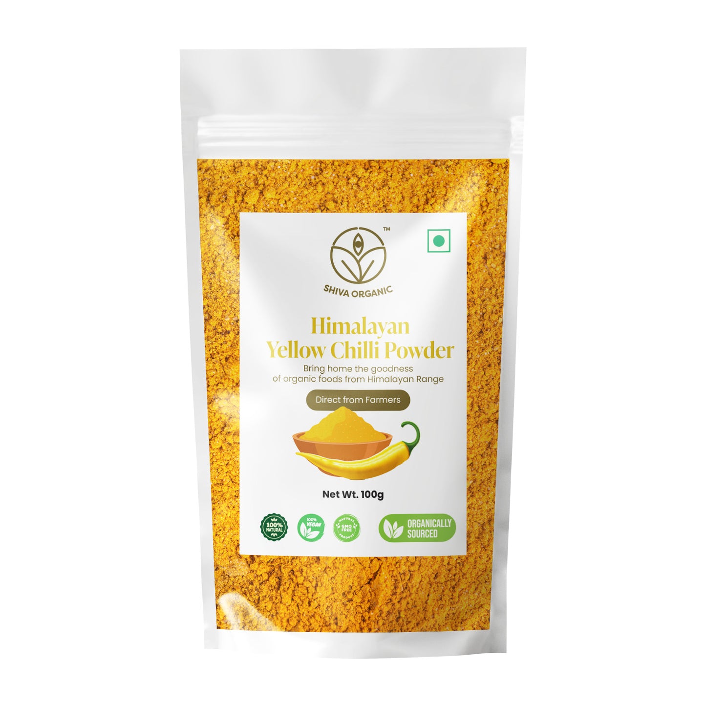 Buy Pahadi Mirchi | Yellow Cholli Powder 100g