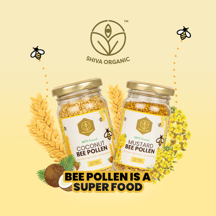 Mustard Bee Pollen Benefits | Buy Coconut Bee Pollen