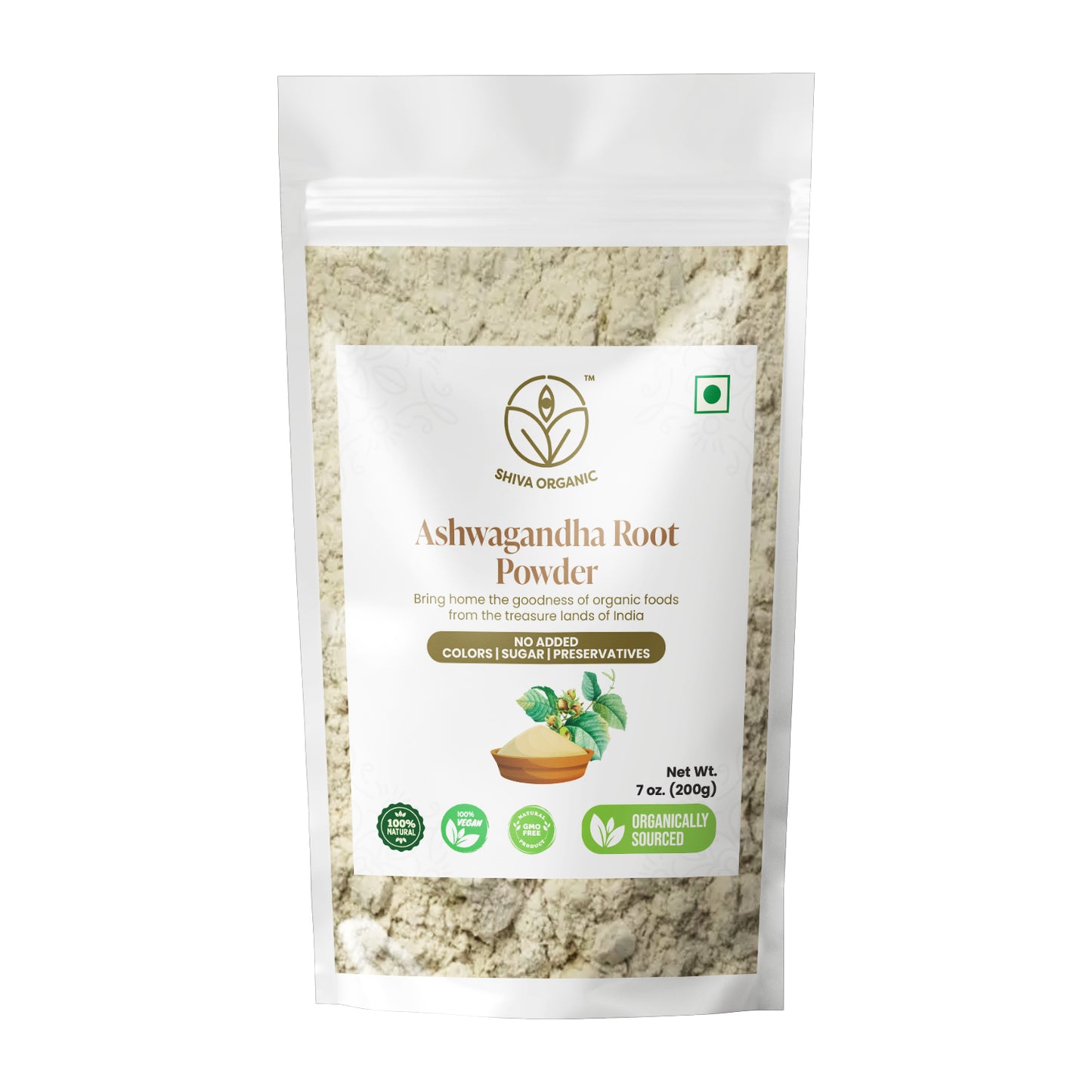Ashwagandha Root Powder | Shiva Organic