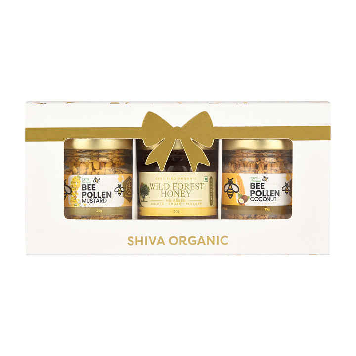 Bee Pollen Honey | Festive Gift Box