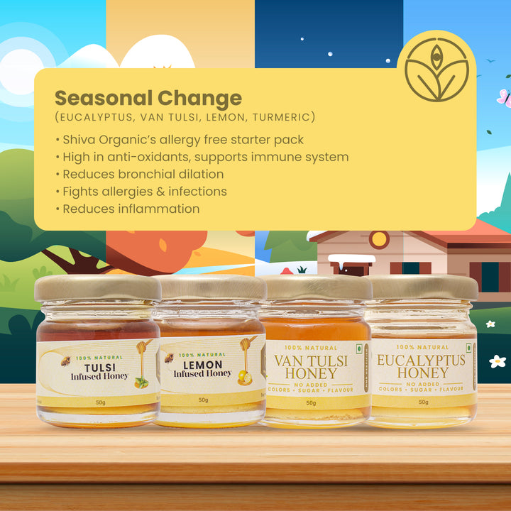 Honey for Season Change | Pure Honey | Shiva Organic