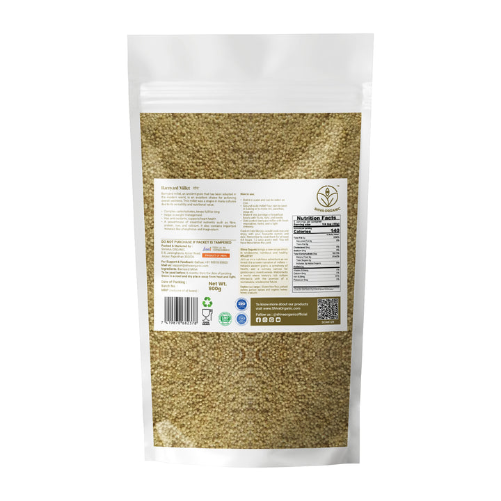 Organic Barnayrd Millet | Himalayan Jhangora | Shiva Organic