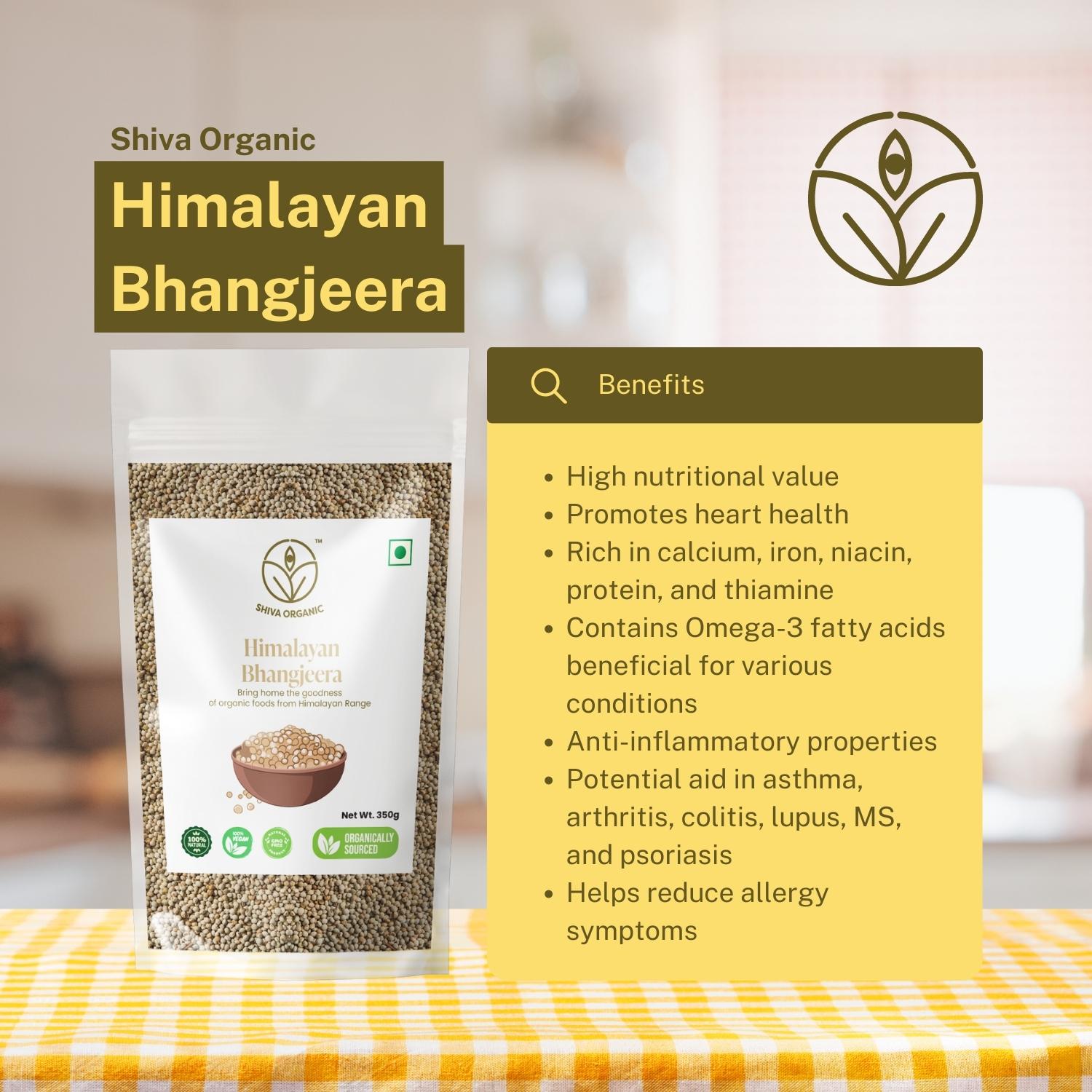 Himalayan Bhangjeera | buy Organic Pahadi Spices 350g | Perilla seeds
