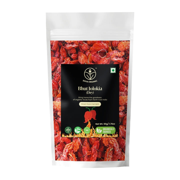 Bhut Jolokiya | NagaChilli | Shiva Organic