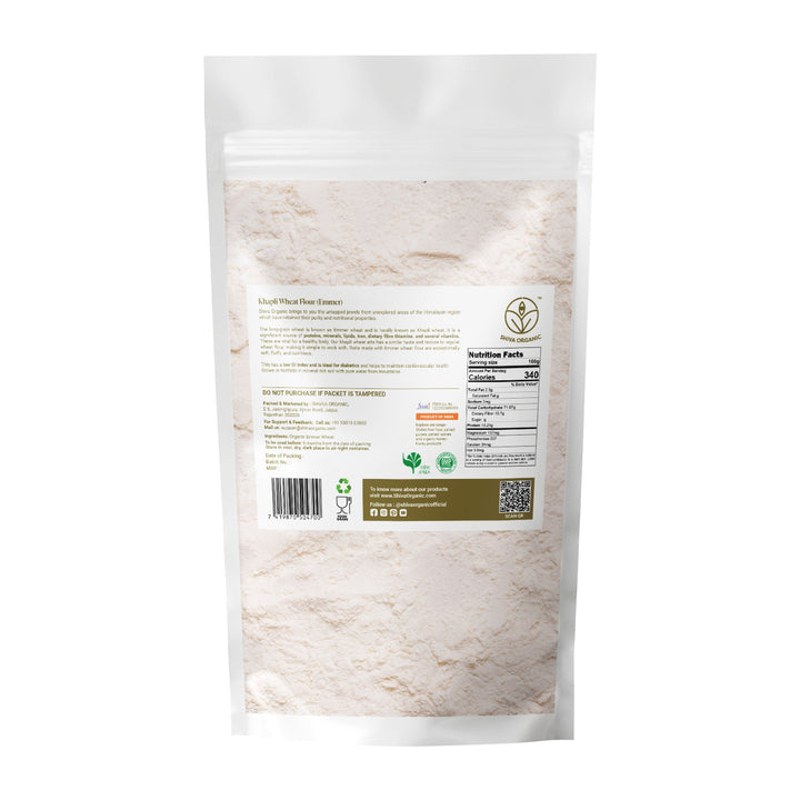 Khapli atta flour | emmer wheat | organic what | 4.5 kg