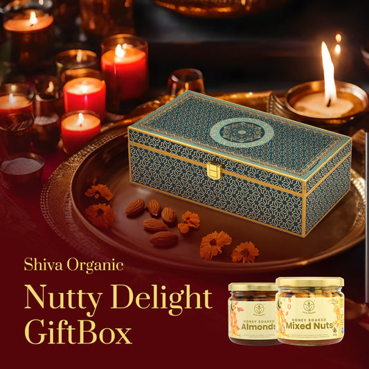 Nutty Delight | Gift box diwali | luxury hamper | Shiva Organic