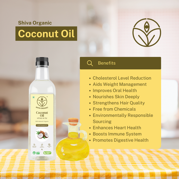 Orgnic Coconut Oil | 1 ltr