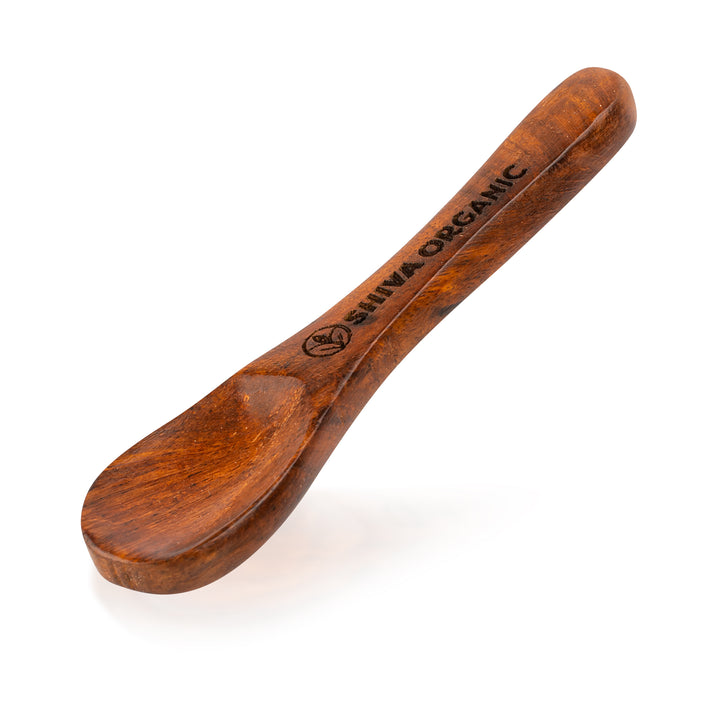 Handmade wooden spoon for spices