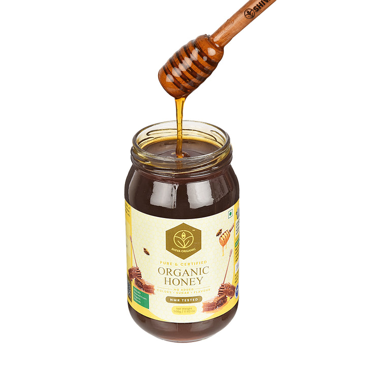 500 gm | Shiva Organic | Certified Organic honey | NPOP