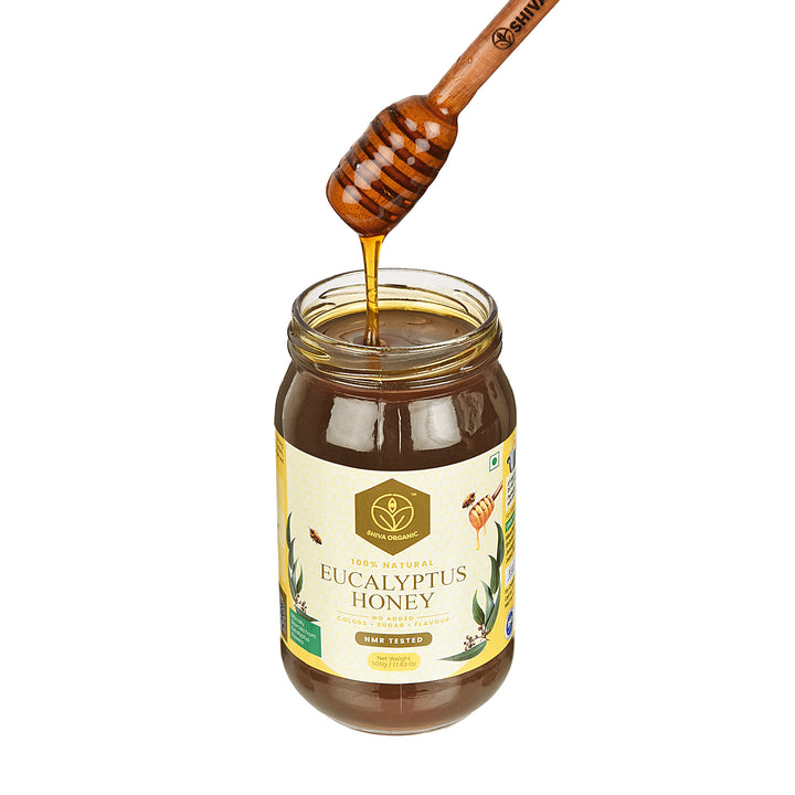 500 gm, Eucalyptus Honey | Shiva Organic