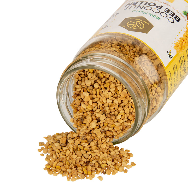 Coconut Bee Pollen 125g |Fertility Booster | Superfood | Shiva Organic