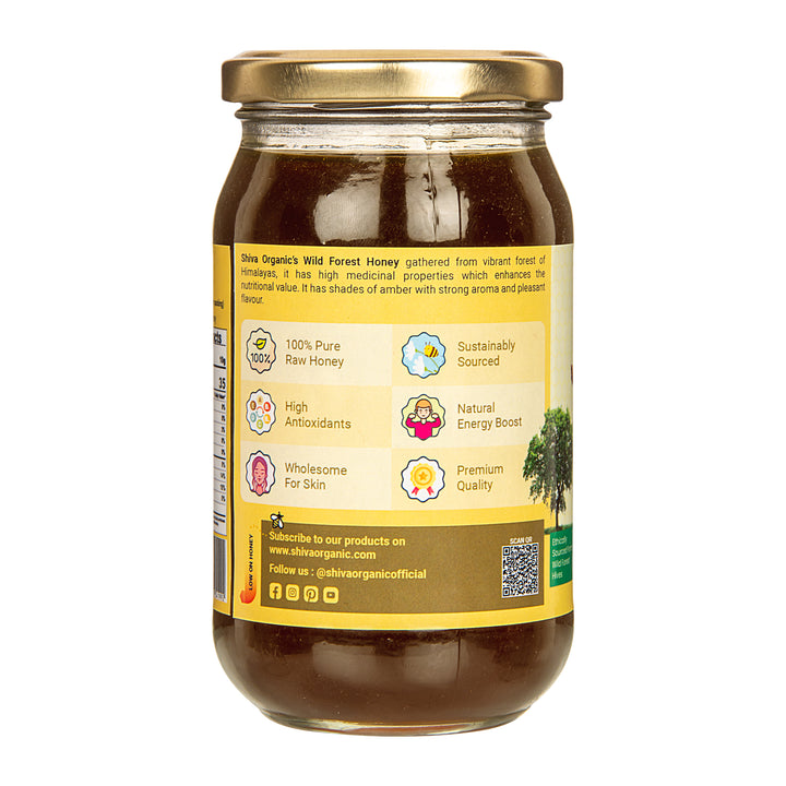 500g Wild Honey | Shiva Organic 