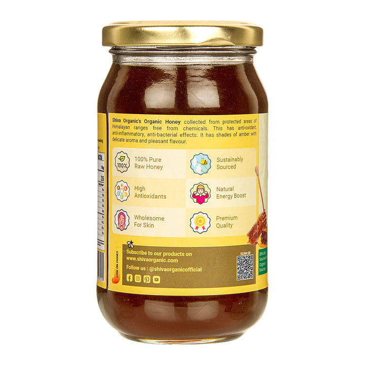 500 gm | Shiva Organic | Certified Organic honey | NPOP