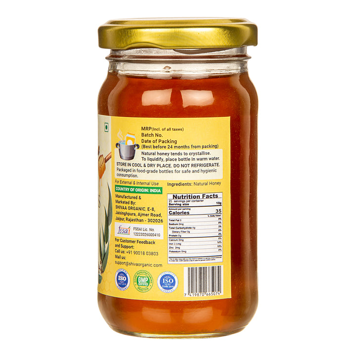 250 gm, Eucalyptus Honey | Best honey for winters | Shiva Organic