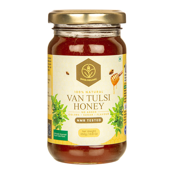 Vantulsi Honey | 250grams | Shiva Organic