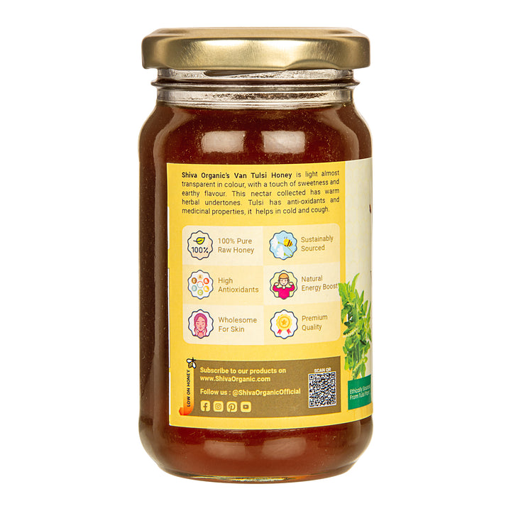 Vantulsi Honey | 250grams | Shiva Organic