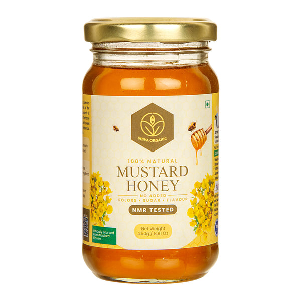 Mustard Nectar Honey | 260g | Shiva Organic