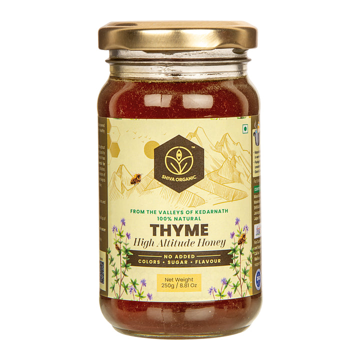 Thyme Honey | Himalayan Raw Honey | Shiva Organic