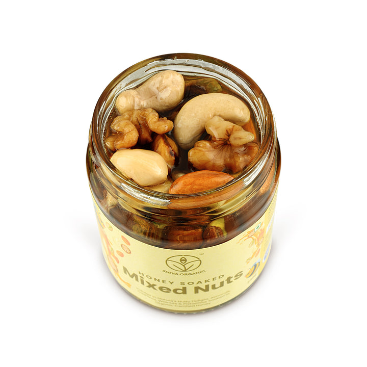 Mix dry fruits soaked in honey | Assorted Nuts 240g