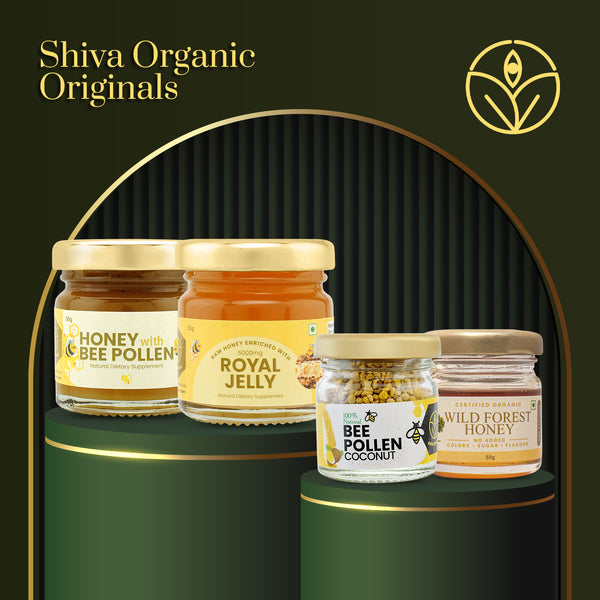 Buy Royal Jelly | Bee Pollen | Raw honey | Shiva Organic