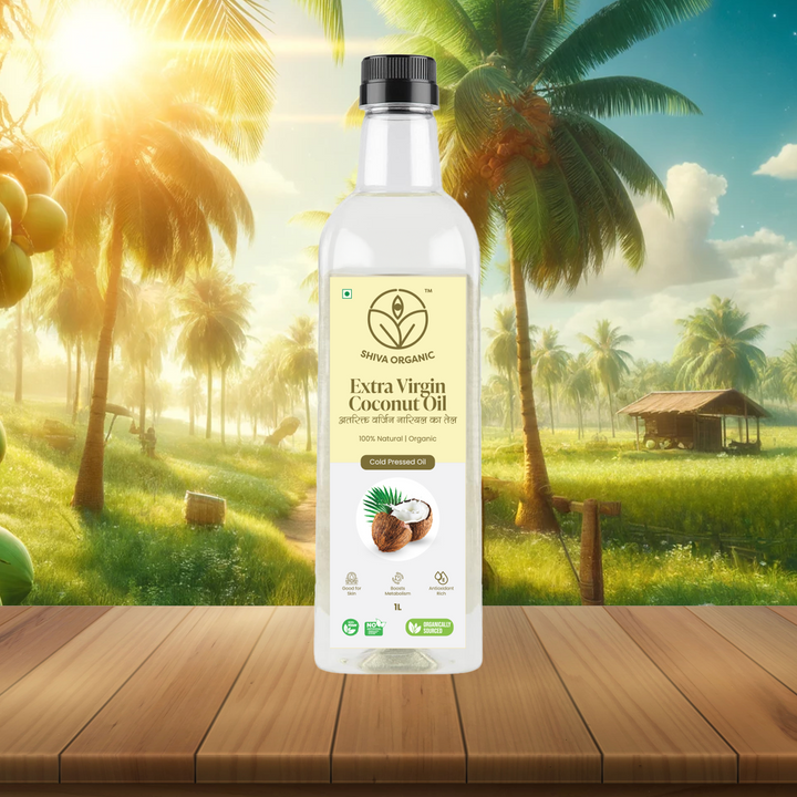 Extra Virgin Coconut Oil 1ltr | Shiva Organic