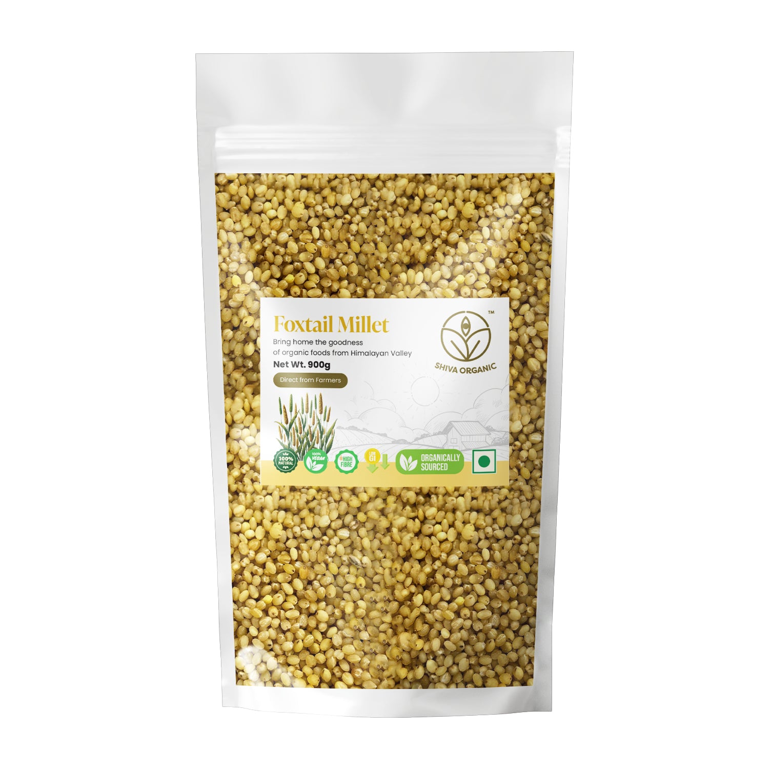 Foxtail Millet 1 kg | Organic | Shiva Organic