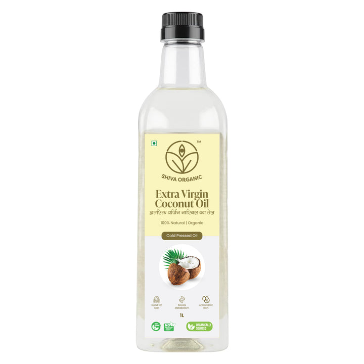 Extra Virgin Coconut Oil 1ltr | Shiva Organic