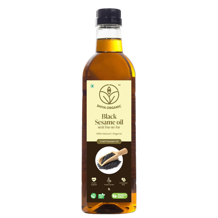 Til Oka tel  litre | Black Sesame Oil | Cold Pressed