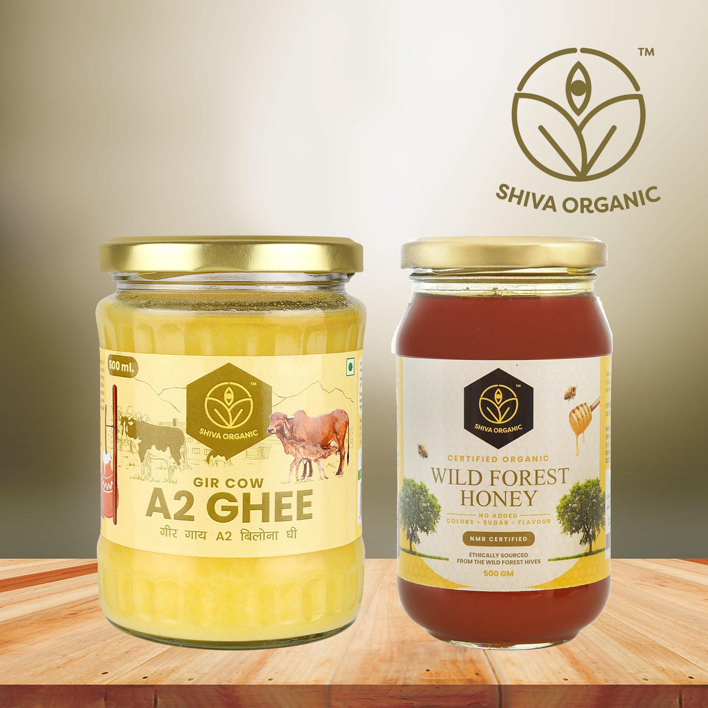 Honey Ghee Combo | Shiva Organic