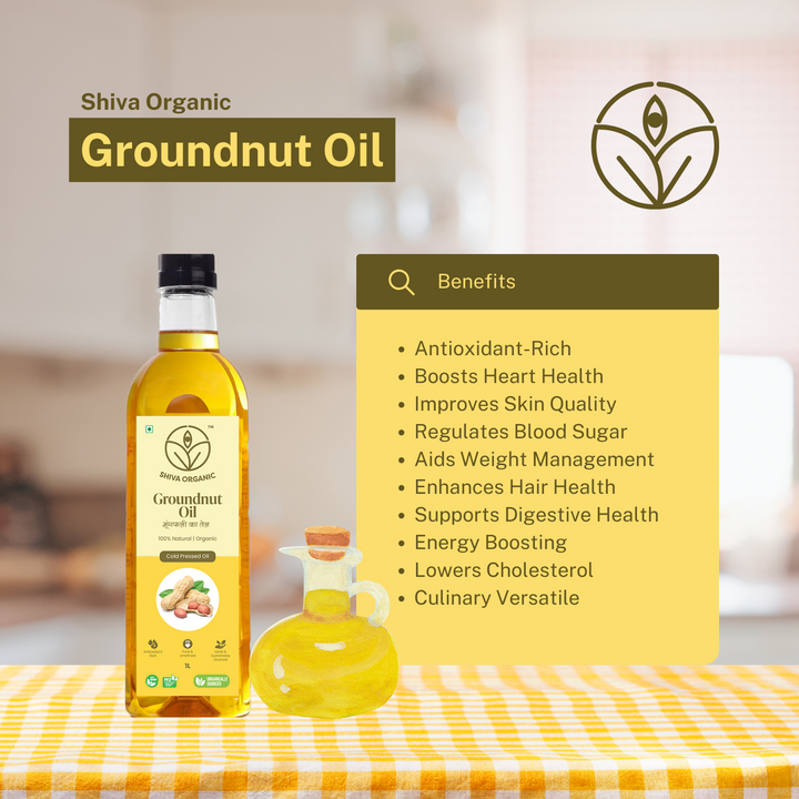 Groundout Oil | Moongfali ka tel | 1 litre