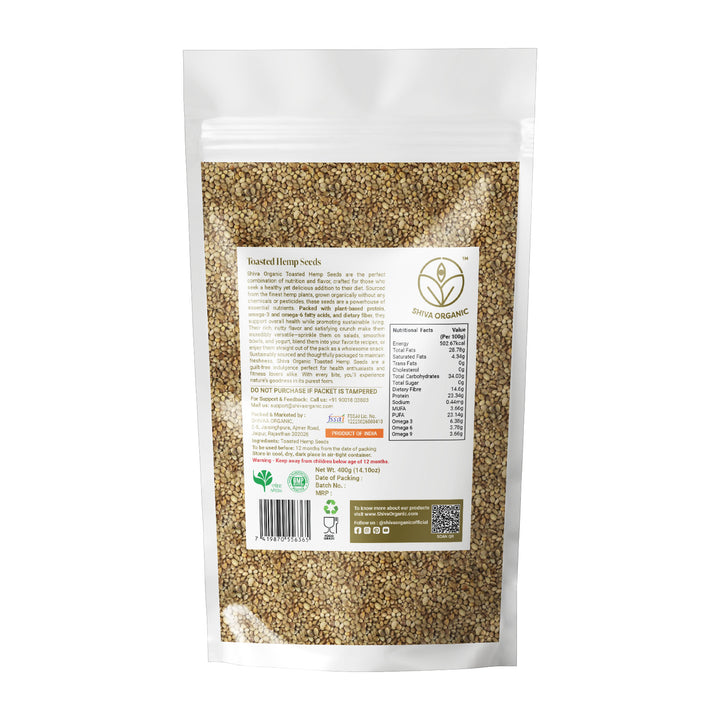 High Protein Hemp Seeds | Shiva Organic