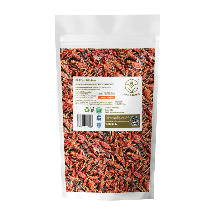 Thai Chilli 50g | Shiva Organic