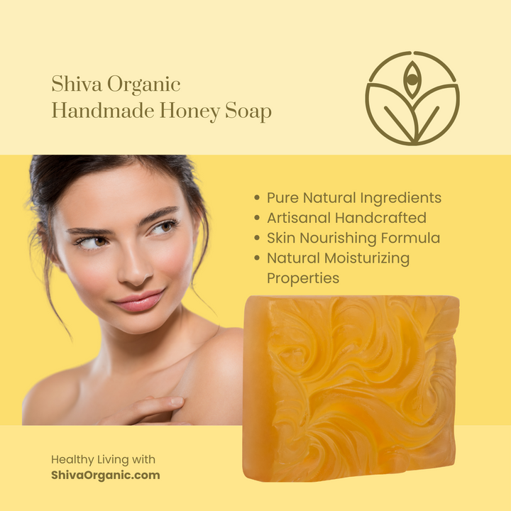 Handmade Soap | Shiva Organic | Natural Honey