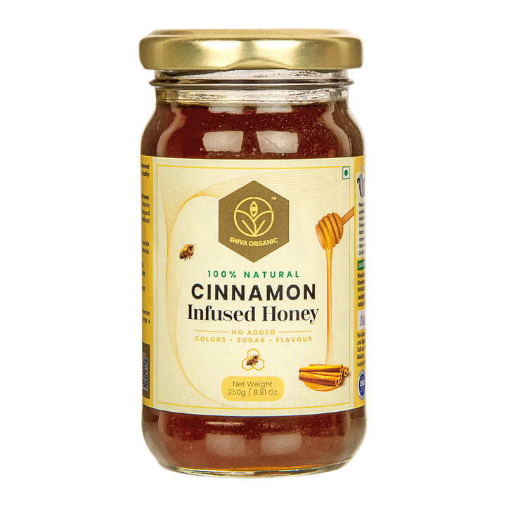 250gm | Cardimom Infused Honey | Elaichi | Shiva Organic