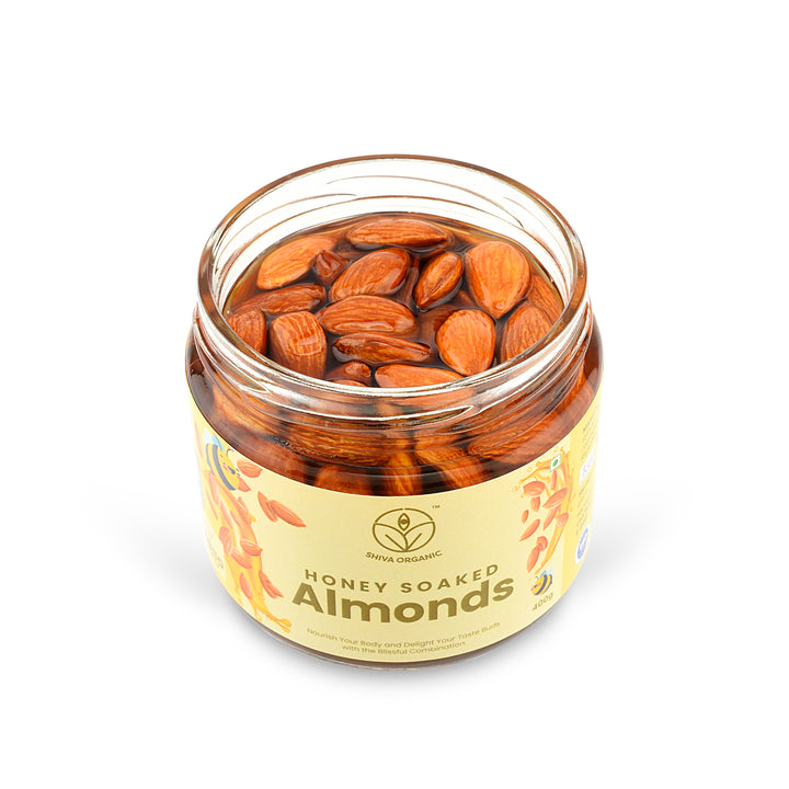 Almonds Honey | Honey soaked Almonds | 400g