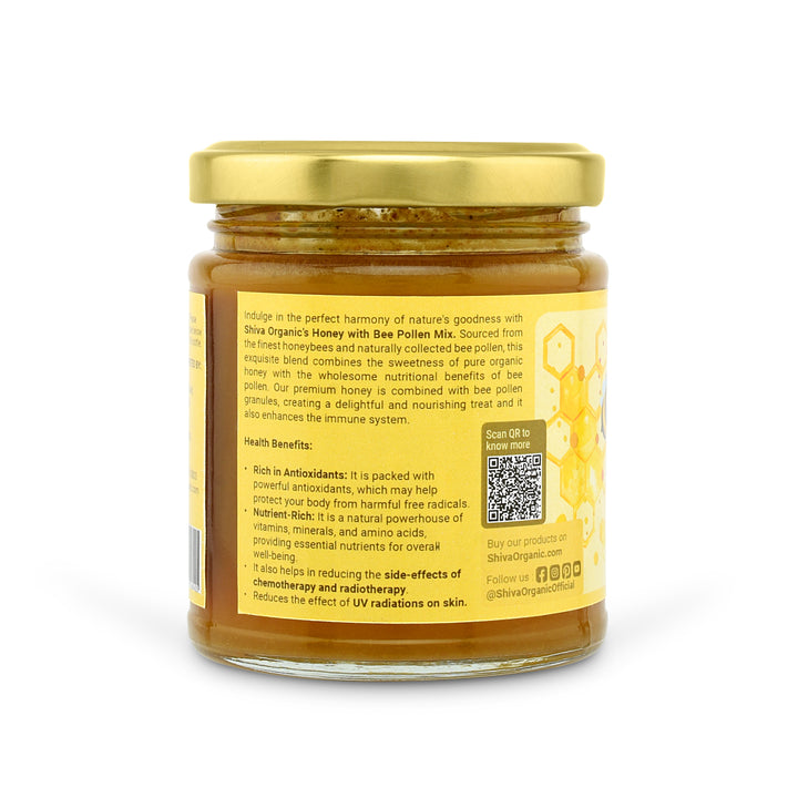 Honey wuth Bee Pollen | 250g | Best bee pollen