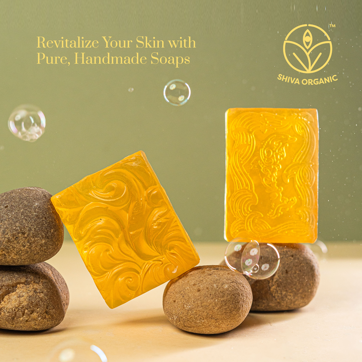 Handmade Organic Soap | Shiva Organic | Honey Lemon