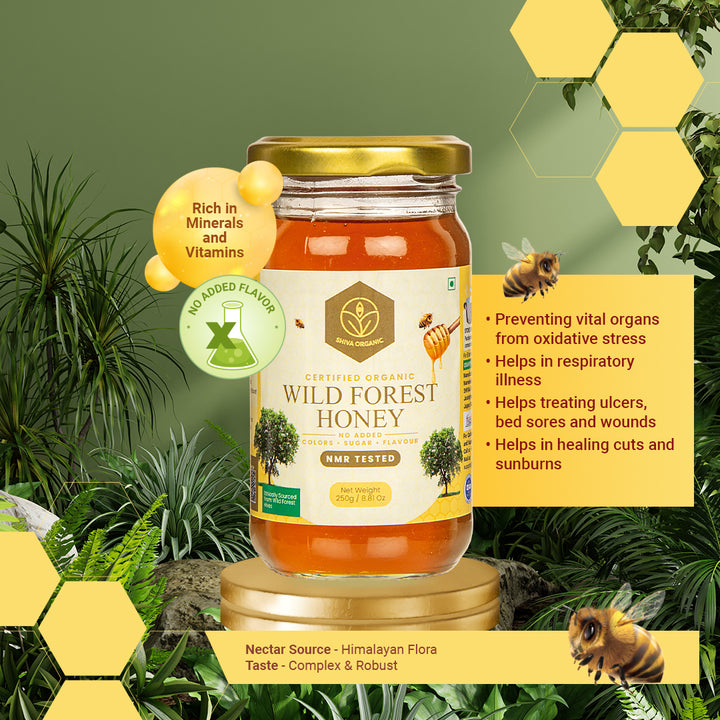 Wid Frest Honey | Organic | 250g | Shiva Organic